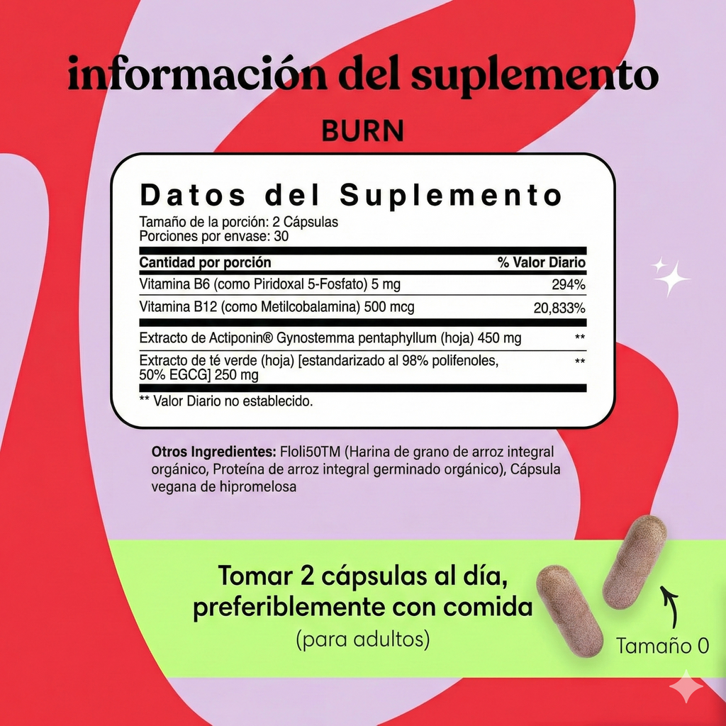 QUEMADOR DE GRASA - LEMME BURN