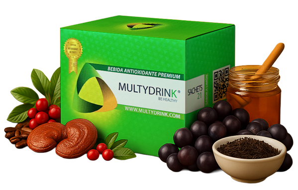 MultyDrink Nueva Bebida Antioxidante Premium que Activa tu Cuerpo